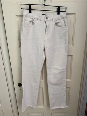 DL1961 Patti Straight High-Rise Jeans - Neutral Cream